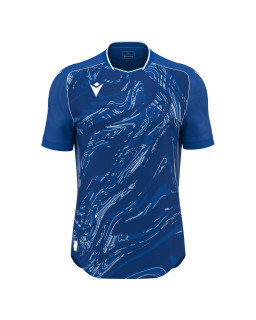 Macron Arcane Eco niebieska - ekologiczna koszulka meczowa | RED BOX