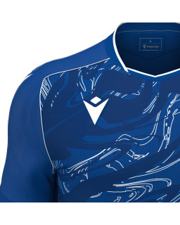 Macron Arcane Eco niebieska - ekologiczna koszulka meczowa | RED BOX