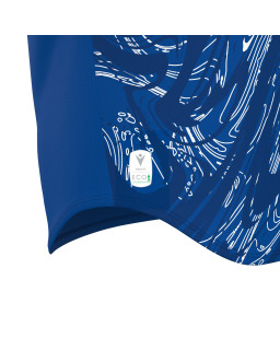 Macron Arcane Eco niebieska - ekologiczna koszulka meczowa | RED BOX