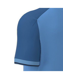 Koszulka polo Macron Echoes niebieska - Sportowa