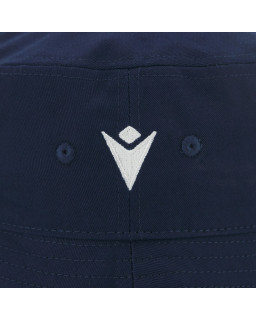 Lekki granatowy bawełniany kapelusz Macron Vibe | RED BOX