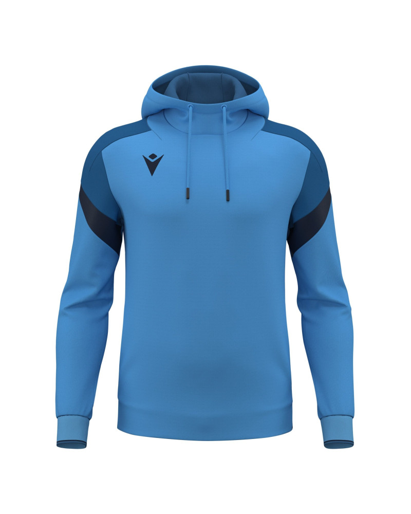 Niebieska bluza z kapturem Macron Alchemist | RED BOX