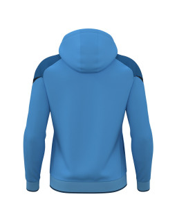 Niebieska bluza z kapturem Macron Alchemist | RED BOX