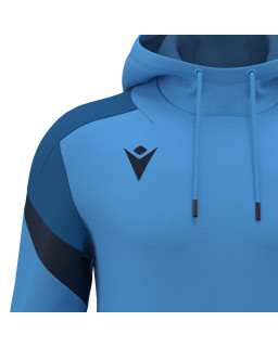 Niebieska bluza z kapturem Macron Alchemist | RED BOX