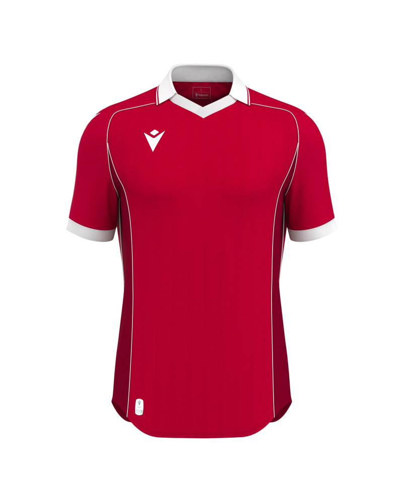 Czerwona meczowa koszulka Macron Warden Eco | RED BOX