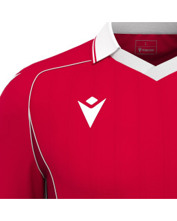 Czerwona meczowa koszulka Macron Warden Eco | RED BOX