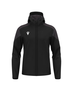 Czarna kurtka Macron Icefang Softshell | RED BOX