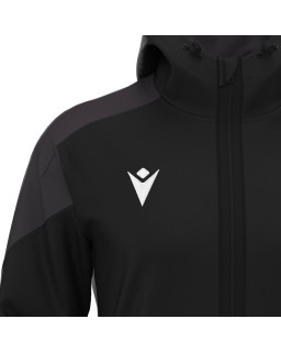 Czarna kurtka Macron Icefang Softshell | RED BOX