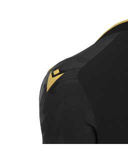 Macron Arcane Eco czarna - ekologiczna koszulka meczowa | RED BOX