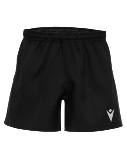 Spodenki rugby Macron Hestia czarne – wytrzymałe spodenki meczowe