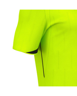 Macron Mendez Eco - profesjonalna żółta koszulka sędziowska