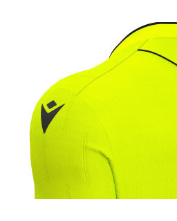 Macron Mendez Eco - profesjonalna żółta koszulka sędziowska