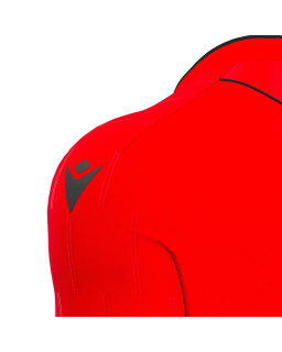 Macron Mendez Eco - profesjonalna czerwona koszulka sędziowska