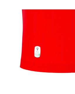 Macron Mendez Eco - profesjonalna czerwona koszulka sędziowska