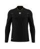Czarna koszulka sędziowska z długim rękawem Macron Mendez Eco 800004630922