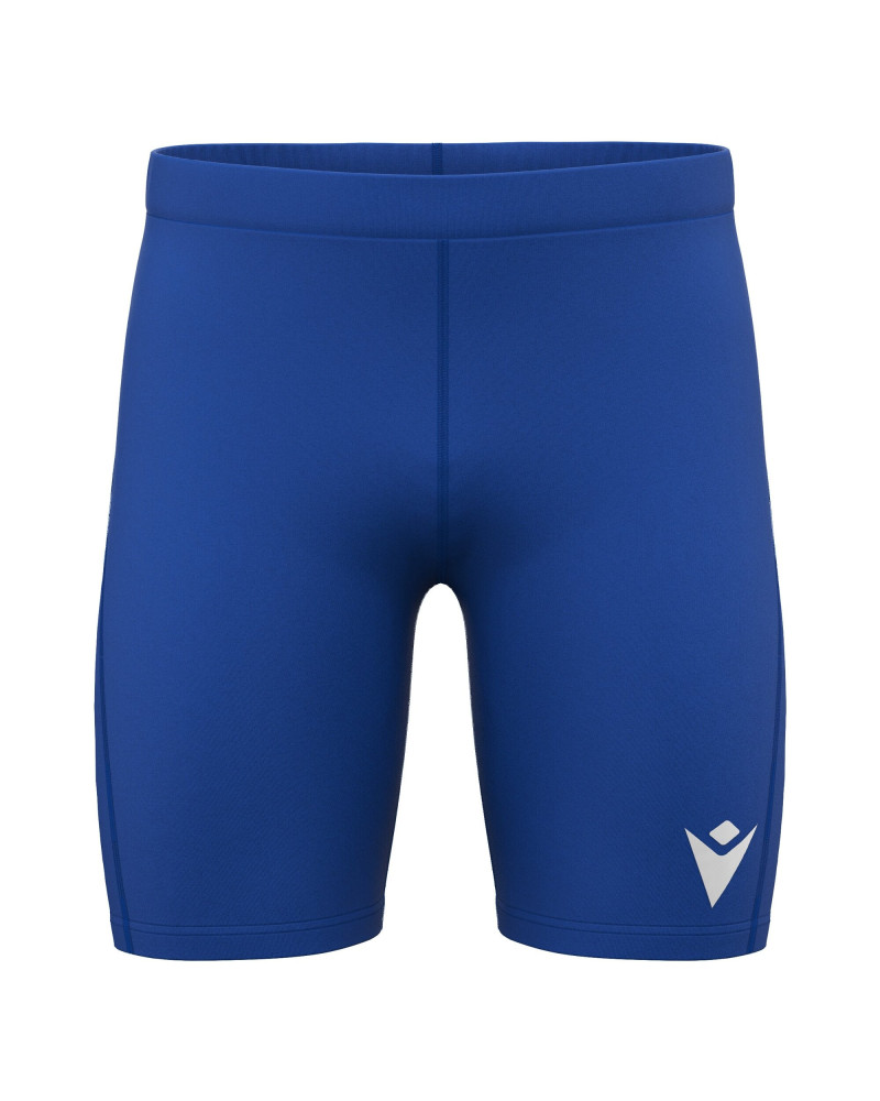 Spodenki sportowe Macron Ash niebieskie - lekkie spodenki treningowe