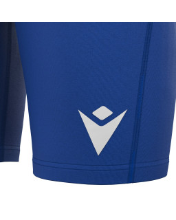 Spodenki sportowe Macron Ash niebieskie - lekkie spodenki treningowe