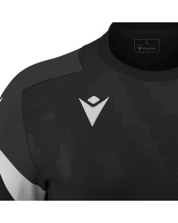 Macron Totem czarna koszulka meczowa