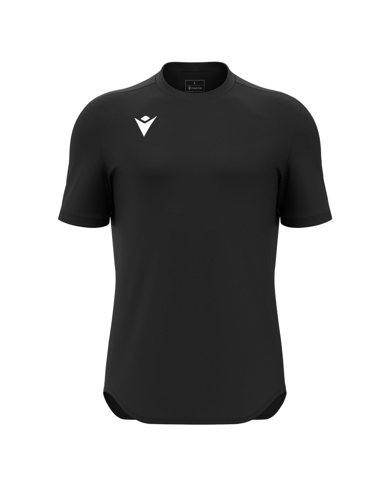 Macron Void czarna - koszulka meczowa dla klubów i akademii