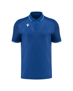 Macron Polo Echoes niebieska – sportowa koszulka polo | Macron Polska