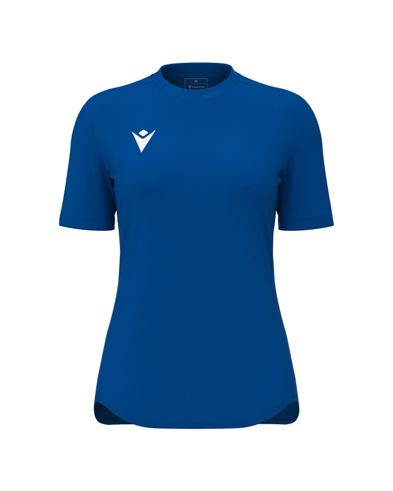 Damska koszulka Macron Zyra niebieska – lekka koszulka sportowa