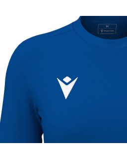 Damska koszulka Macron Zyra niebieska – lekka koszulka sportowa