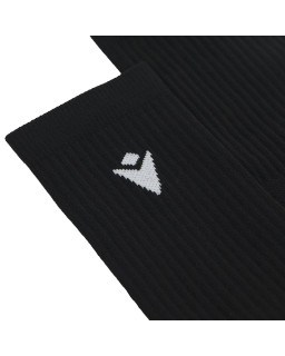 Skarpety sportowe Macron Elevate czarne – techniczne skarpety treningo