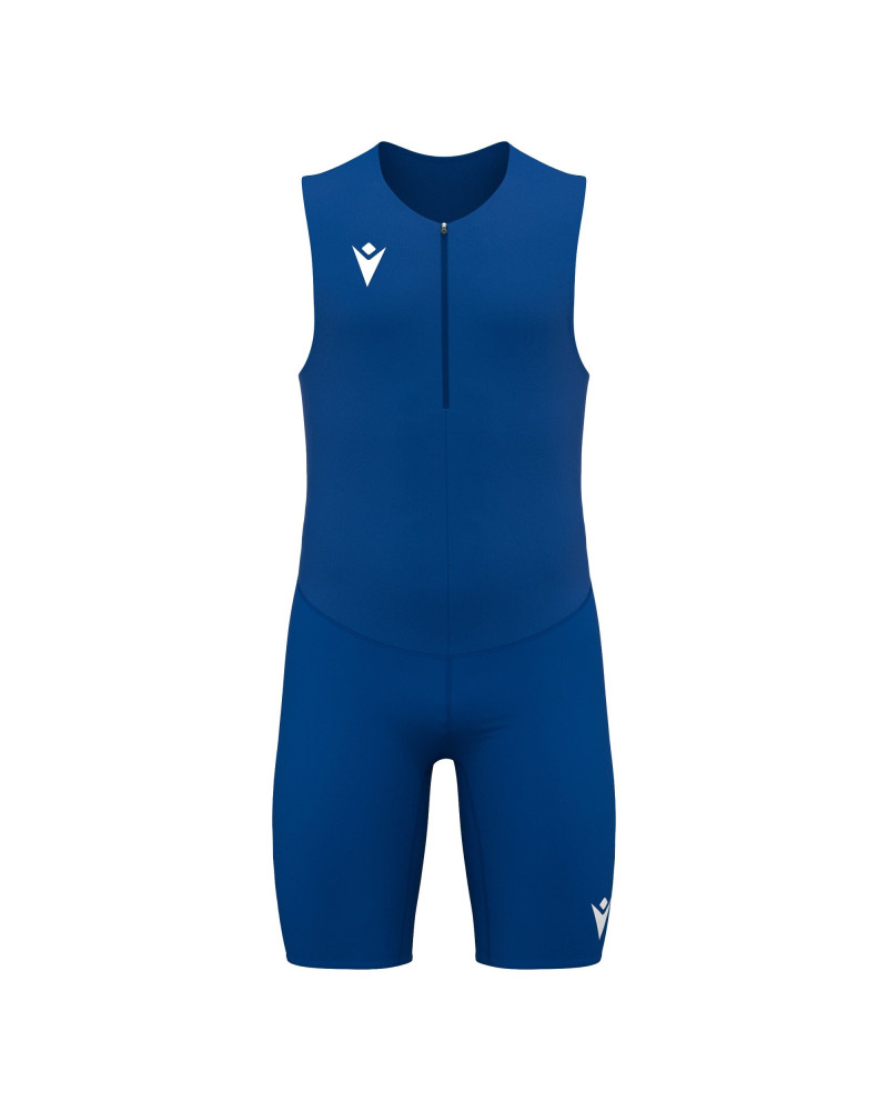 Kombinezon do biegania Macron Willow niebieski – strój dla sprinterów