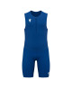 Niebieski kombinezon do biegania Macron Willow 800002970300