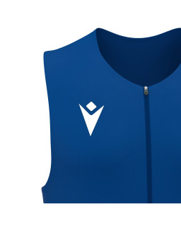 Kombinezon do biegania Macron Willow niebieski – strój dla sprinterów