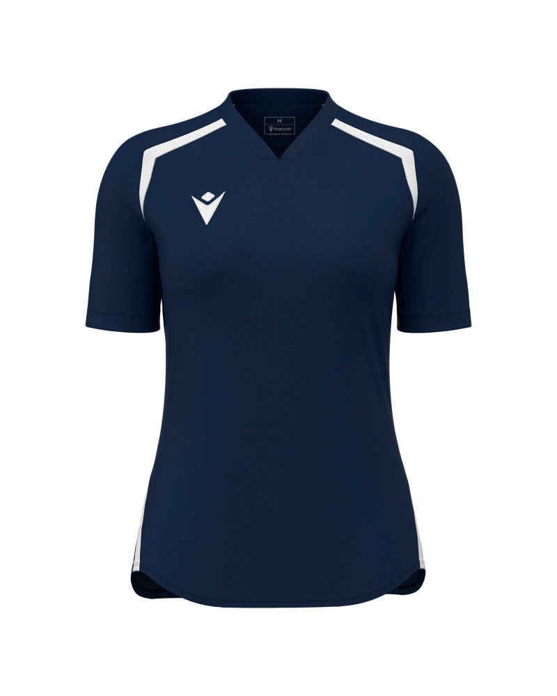 Koszulka damska Macron Anduril granatowa – lekka koszulka sportowa