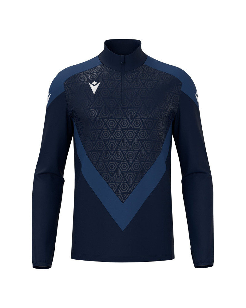 Granatowa bluza Macron Yaruga 1/4 Zip| Bluza treningowa