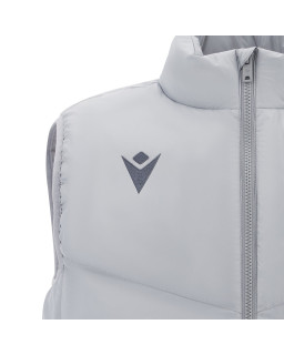 Bezrękawnik Macron Coldmire szary - lekka kamizelka sportowa | RED BOX