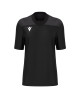 Czarna damska koszulka rugby Macron Beryl 800002920900