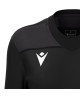 Czarna damska koszulka rugby Macron Beryl 800002920900
