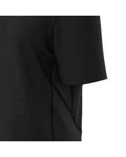 Koszulka rugby damska Macron Beryl czarna - meczowa, wytrzymała