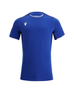 Koszulka Macron Rhodium niebieska - meczowa koszulka Macron