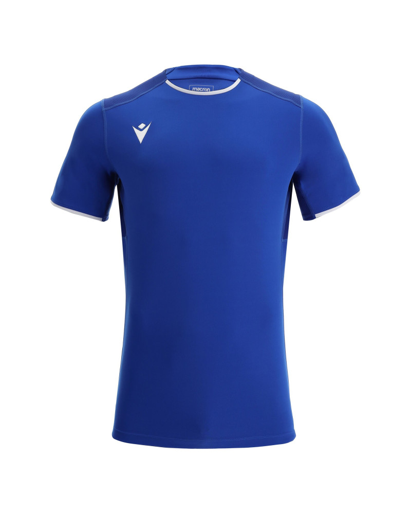 Koszulka Macron Rhodium niebieska - meczowa koszulka Macron