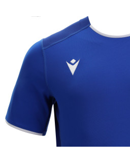 Koszulka Macron Rhodium niebieska - meczowa koszulka Macron