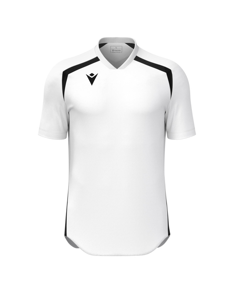 Biała koszulka piłkarska Macron Wyrm - lekka i oddychająca | REDBOX