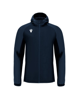 Kurtka ortalionowa Macron Alps granatowa – wodoodporna kurtka sportowa