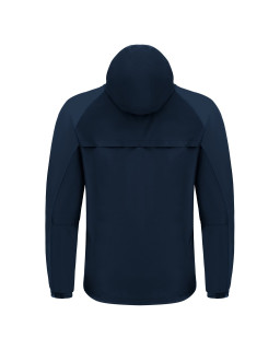 Kurtka ortalionowa Macron Alps granatowa – wodoodporna kurtka sportowa