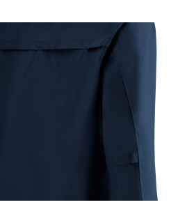 Kurtka ortalionowa Macron Alps granatowa – wodoodporna kurtka sportowa