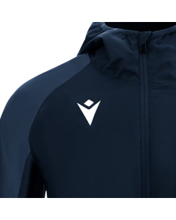 Kurtka ortalionowa Macron Alps granatowa – wodoodporna kurtka sportowa