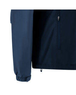 Kurtka ortalionowa Macron Alps granatowa – wodoodporna kurtka sportowa