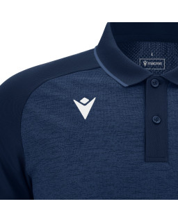 Koszulka polo Macron Aulos granatowa | oficjalny dystrybutor Macron
