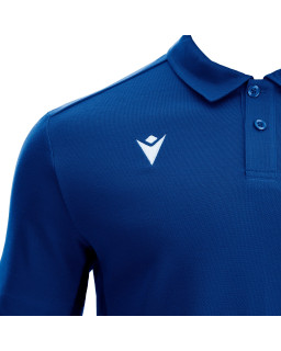Koszulka polo Macron Clarinet niebieska | sklep RED BOX