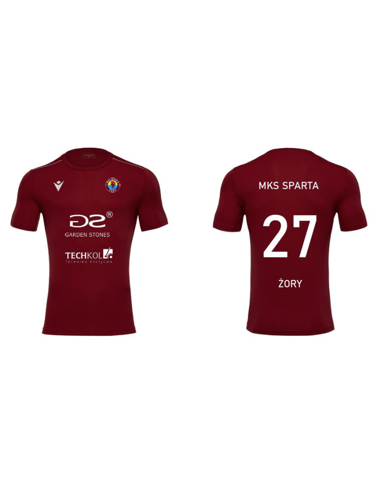 Komplet meczowy wyjazdowy - MKS Sparta Żory