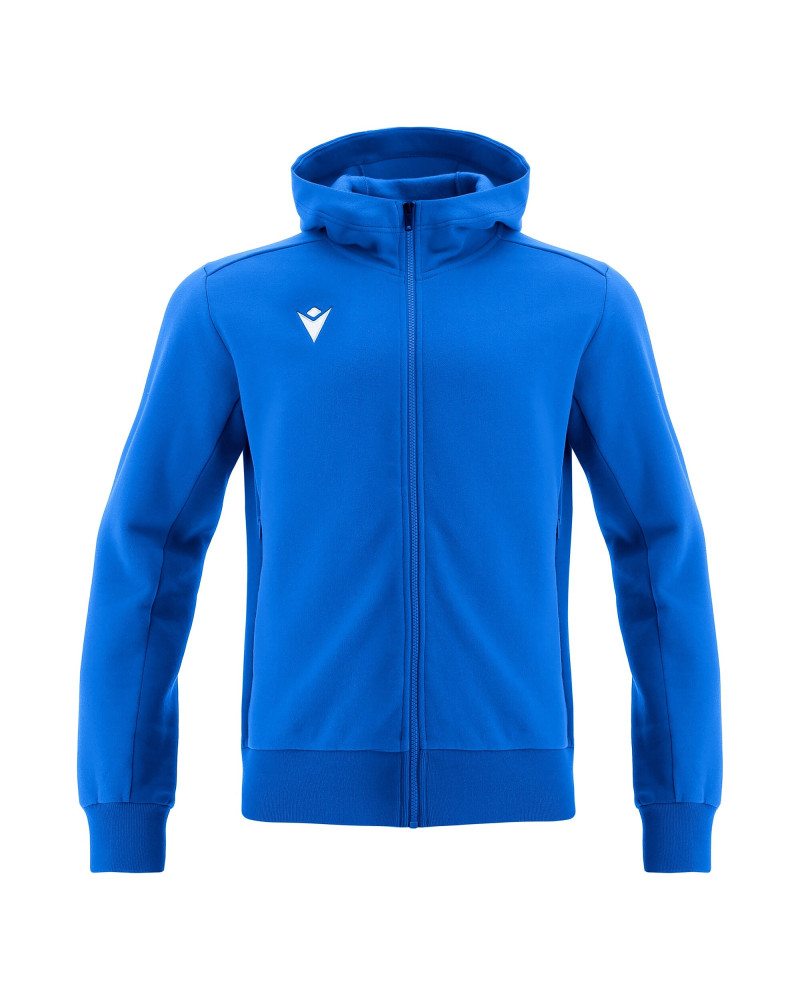 Bluza Macron Trumpet niebieska – bawełniana z kapturem | RED BOX
