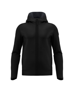 Czarna bluza Macron ATH ICON Midnight Hooded - bluza sportowa premium